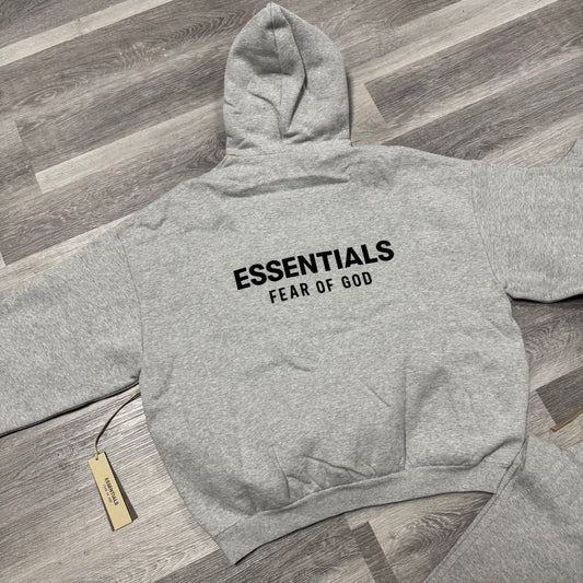 Essentials Sweatsuit (Light Heather)