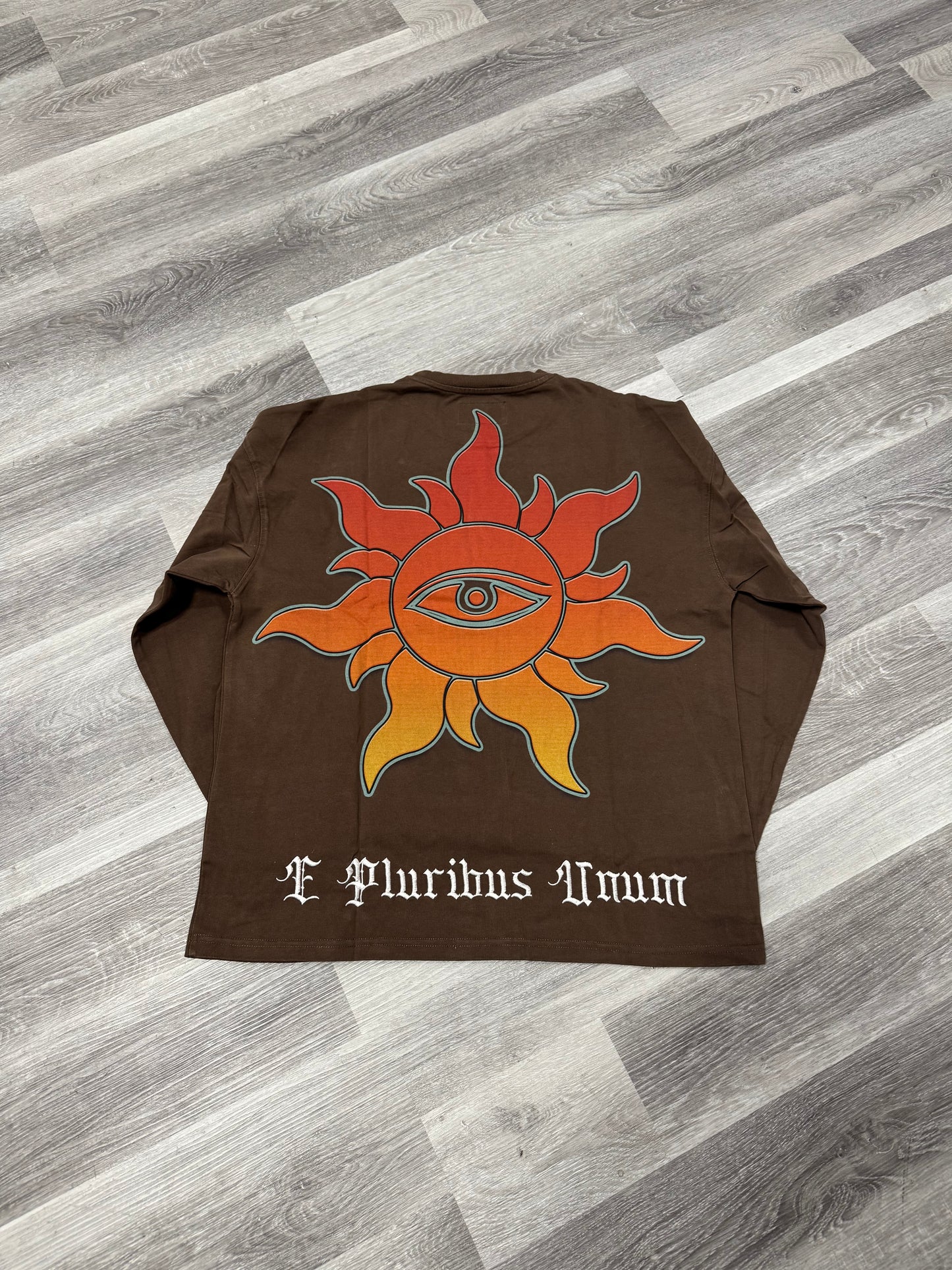 Godspeed On The Run Longsleeve Tee (Mocha Brown)