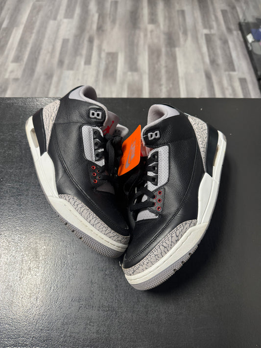 Jordan 3 Reimagined Black Cement / Preowned
