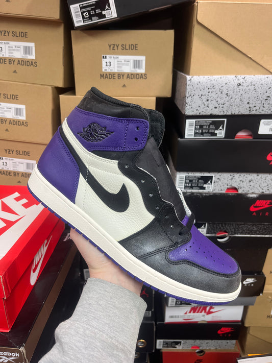 Jordan 1 Court Purple  1.0 / Brand New