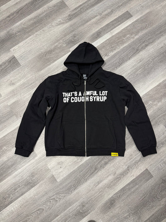 Thats a Awful Lot of Cough Syrup Classic Zip Up (Black)