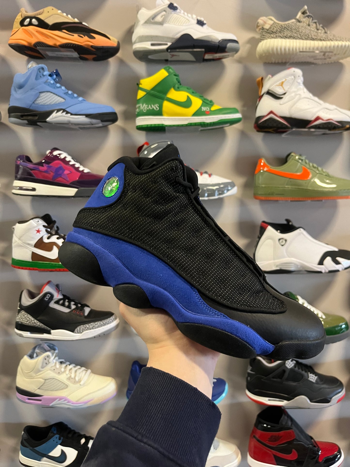 Jordan 13 Hyper Royal Black / Brand New