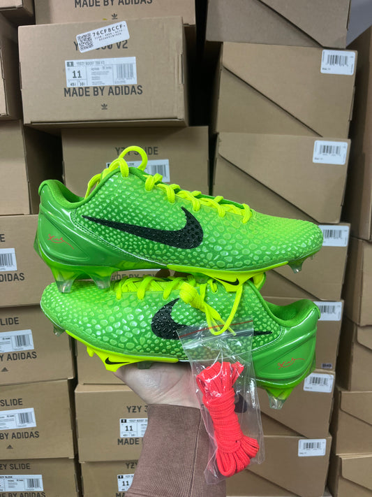 Vapor Edge Kobe 6 Grinch Cleat / Brand New
