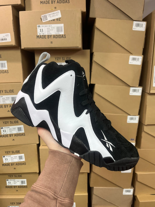Reebok Kamikaze 2 Black White / Brand New