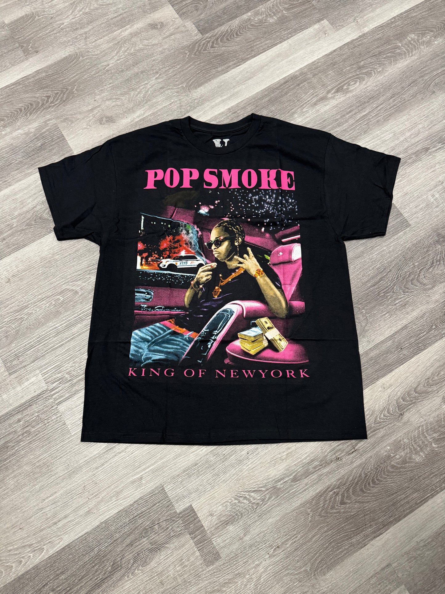 Vlone x Pop Smoke King of NY Tee