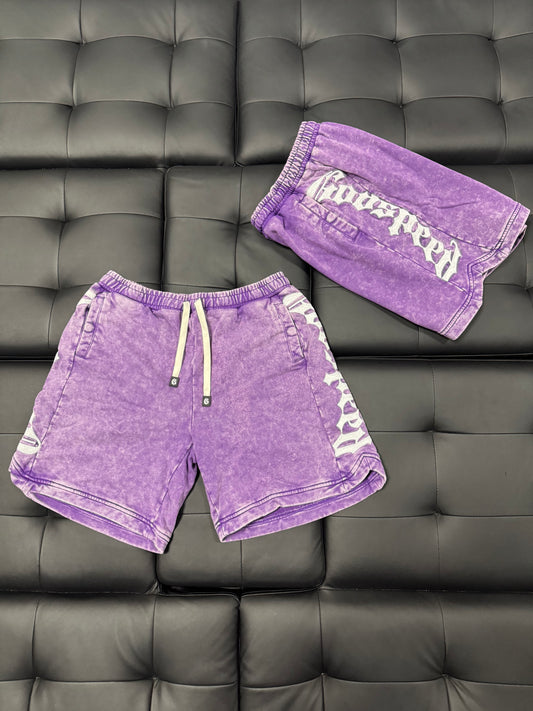 Godspeed Courtside Shorts (Purple Wash)