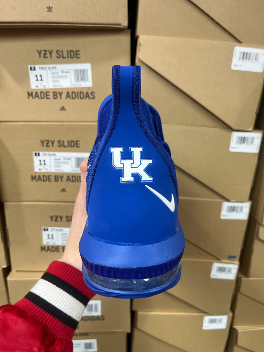 Lebron 16 Low Blue Kentucky PE / Brand New