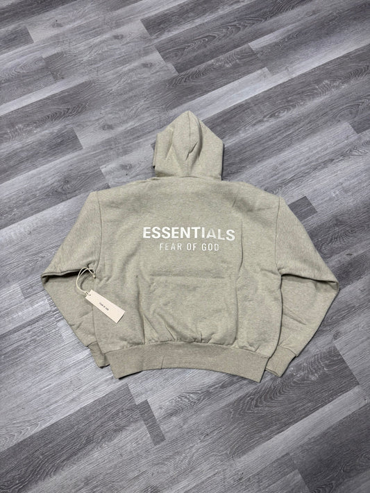 Essentials Fear of God Hoodie (Heather Stone)