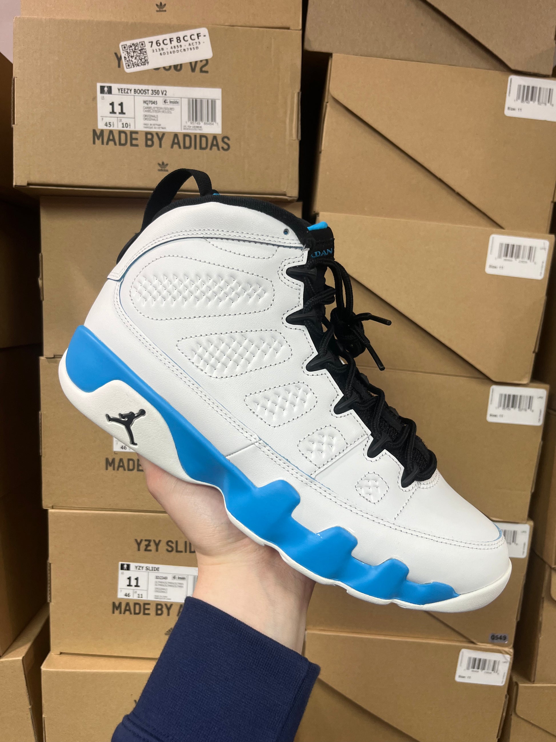 Powder Blue 9 Jordan 9 Powder Blue / Brand New – EnMotion Sneaker Store