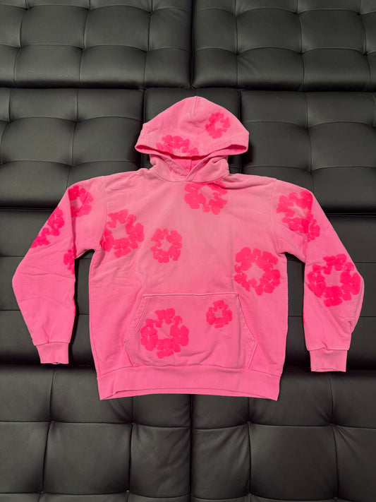 Denim Tears Cotton Wreath Hoodie (Pink)