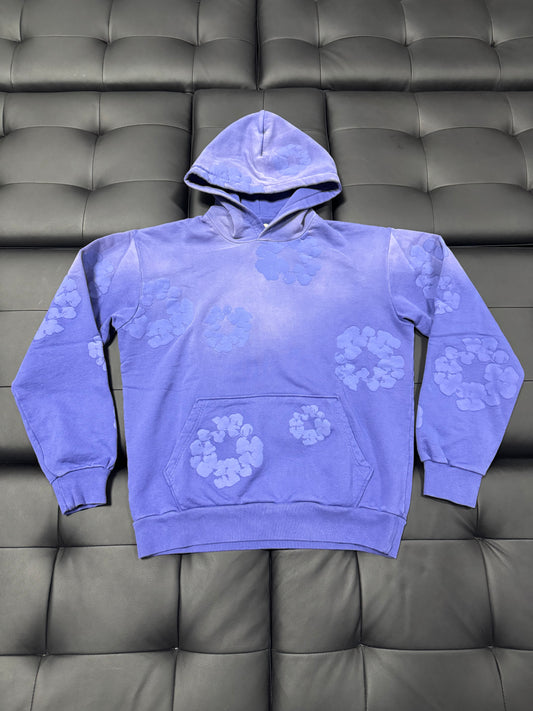Denim Tears Cotton Wreath Hoodie (Washed Blue)