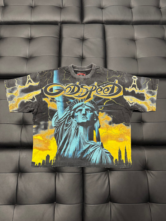 Godspeed Voltage Tee (Yellow)