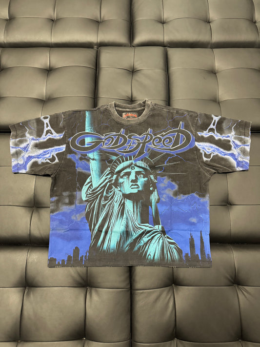 Godspeed Voltage Tee (Blue)