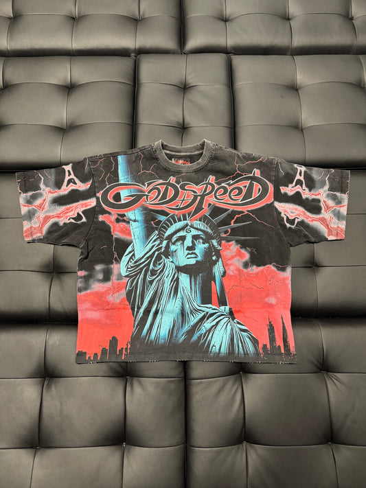 Godspeed Voltage Tee (Red)