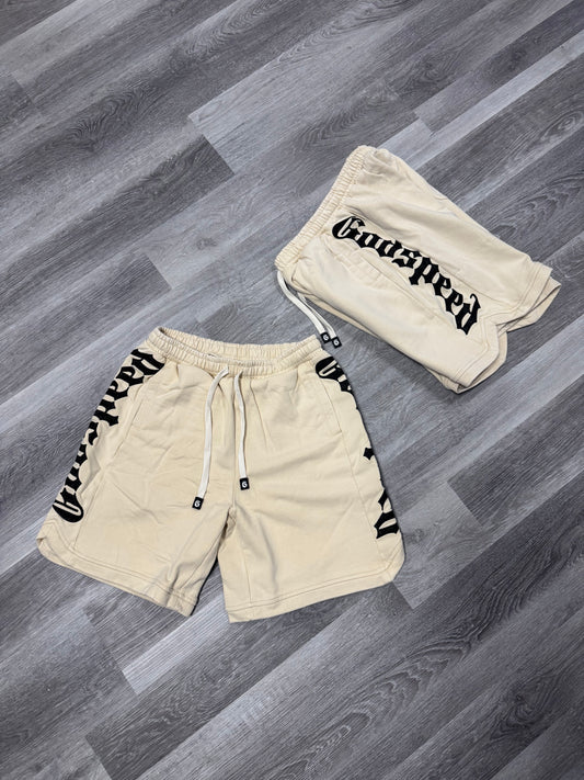 Godspeed Courtside Shorts (Cream)
