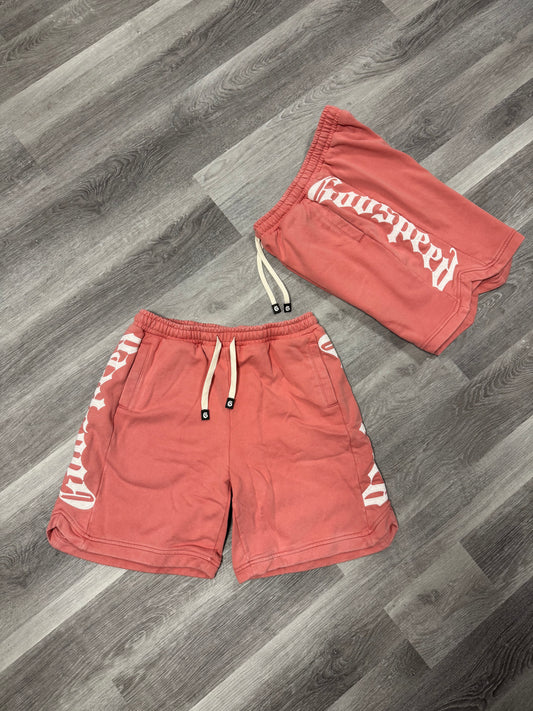 Godspeed Courtside Shorts (Peach)