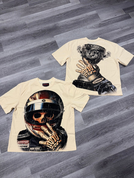 Godspeed Glory Cup Tee (Bone)