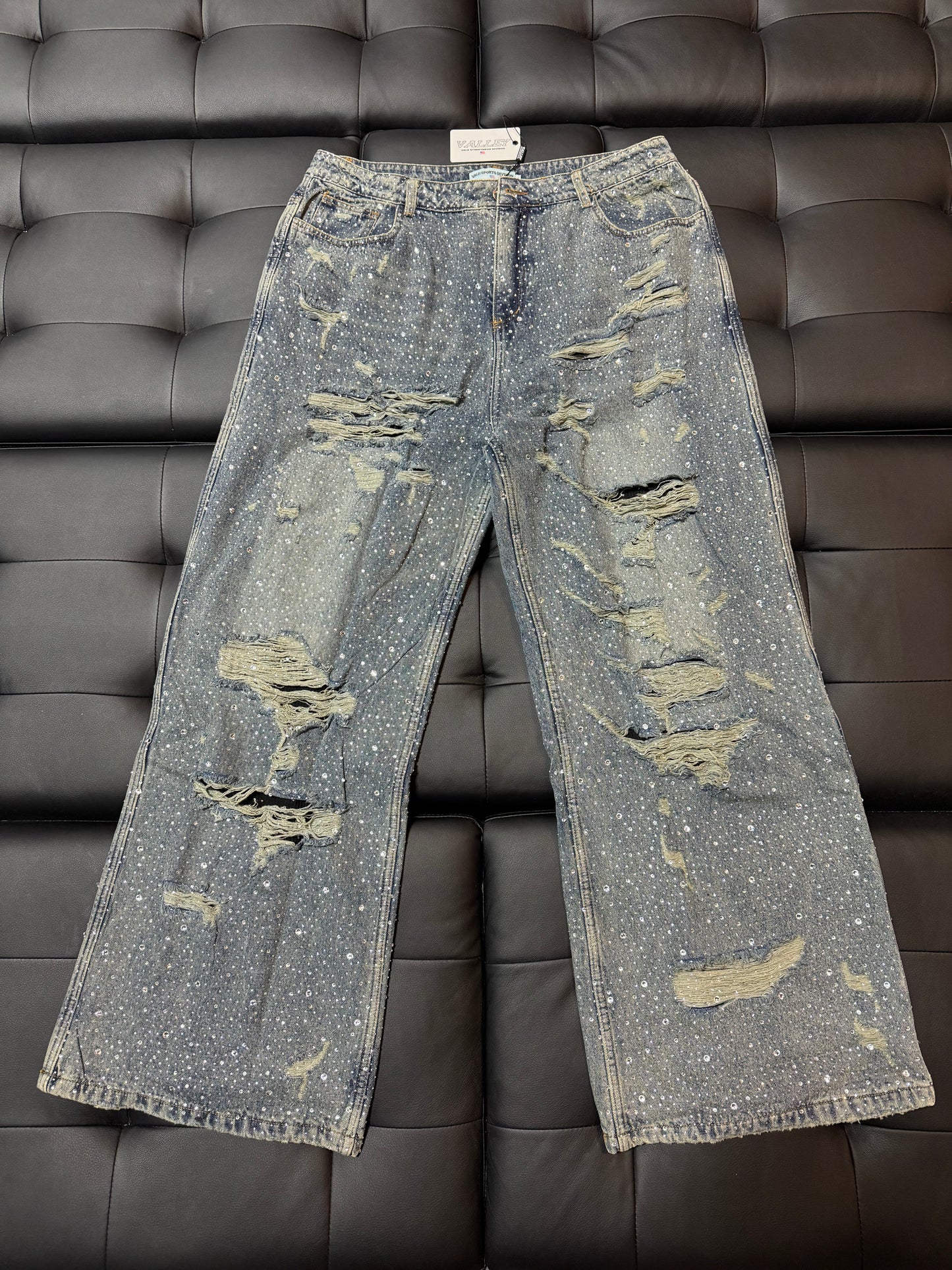 Valley Crystal Rain Denim