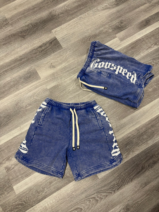 Godspeed Courtside Shorts (Blue Wash)