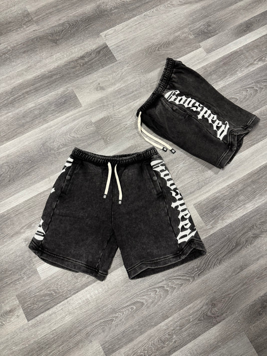 Godspeed Courtside Shorts (Charcoal Wash)