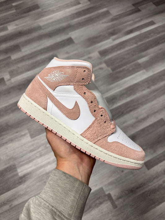 Jordan 1 Mid Legend Pink / Brand New