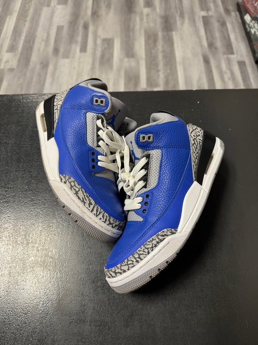Jordan 3 Varsity Royal / Preowned