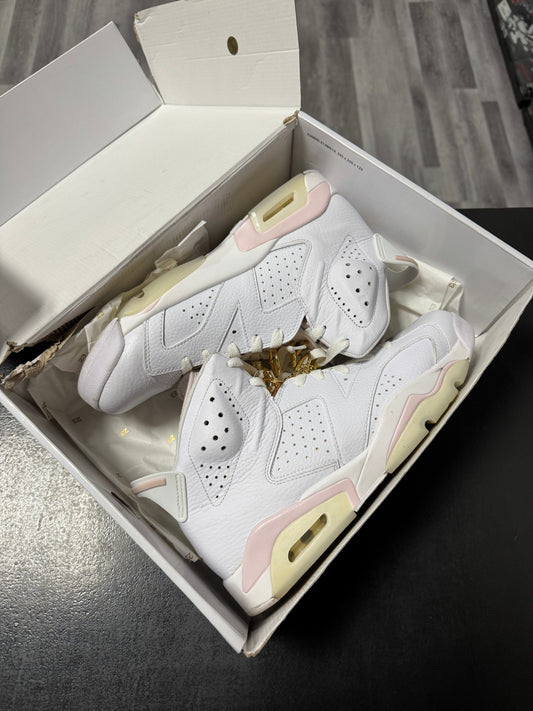 Jordan 6 Gold Hoops / Preowned