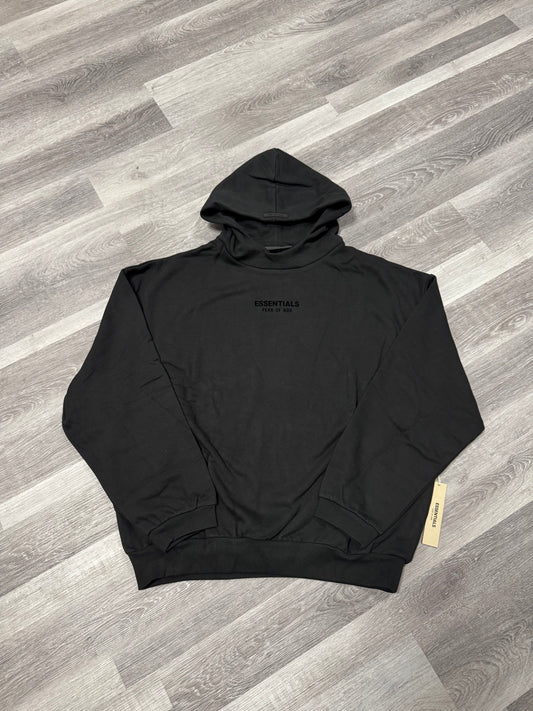 Essentials Fear of God Hoodie (Jet Black)