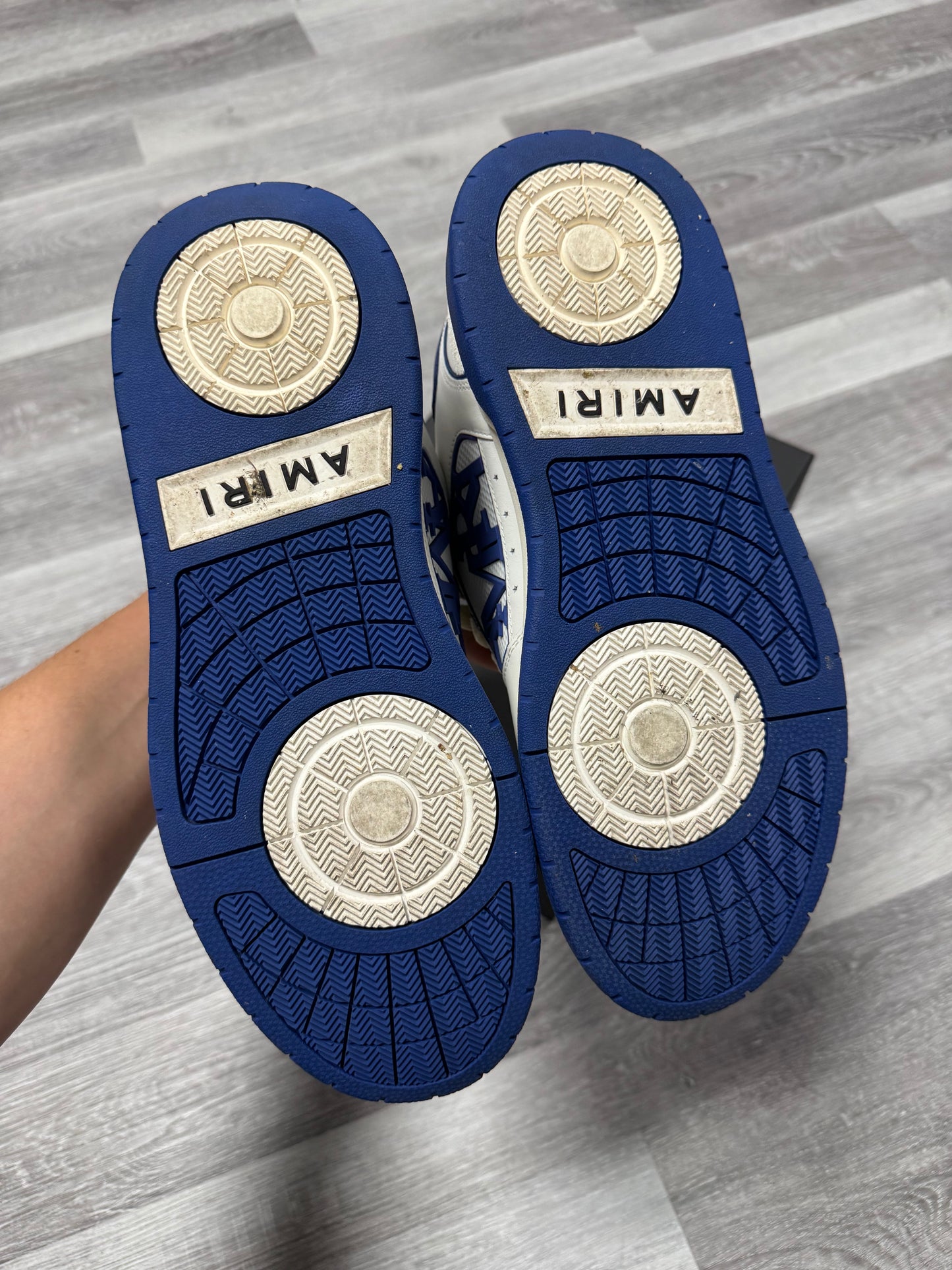 Amiri Classic Logo Low Blue / Preowned