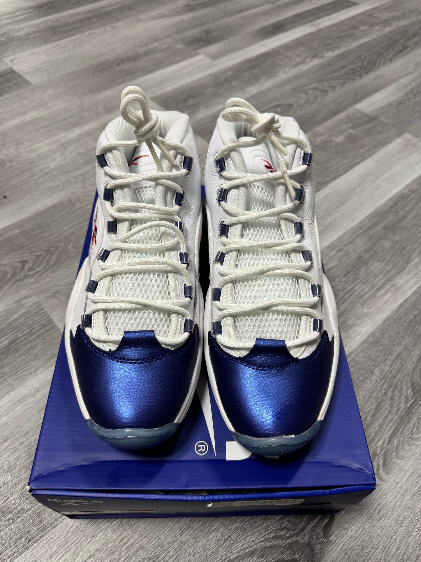 Reebok Question Blue Toe / Preowned