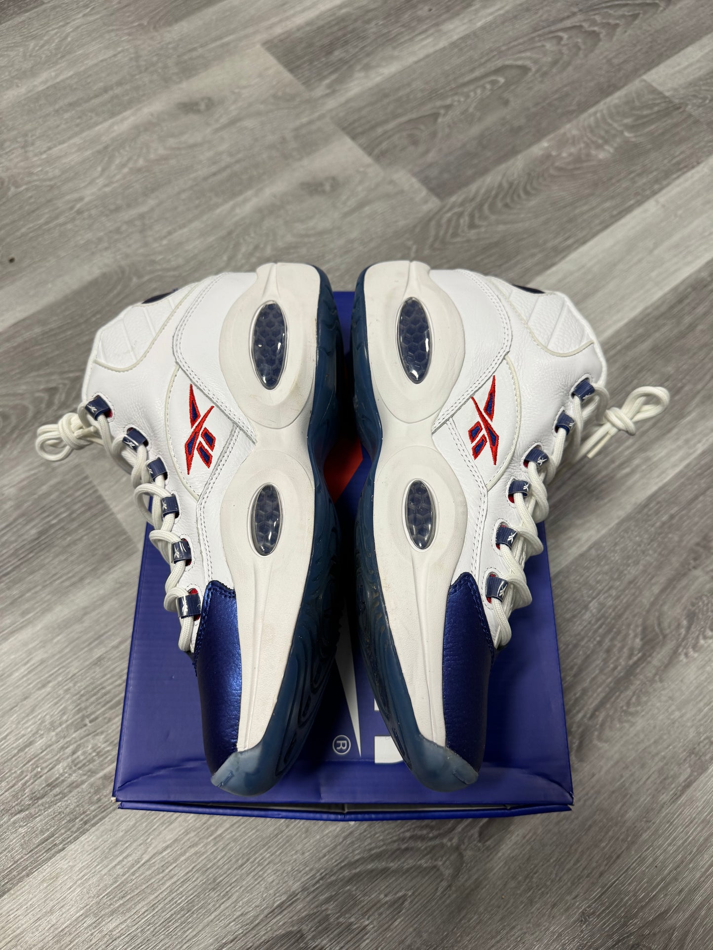 Reebok Question Blue Toe / Preowned