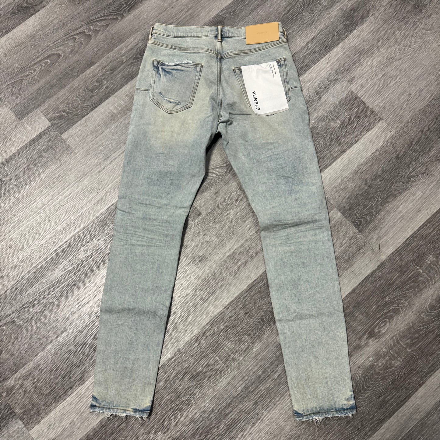 Purple Brand Fade Distressed Denim Jeans