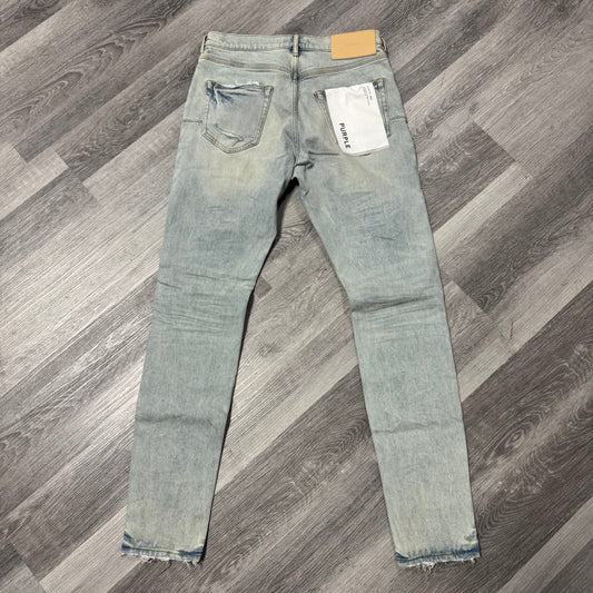 Purple Brand Fade Distressed Denim Jeans