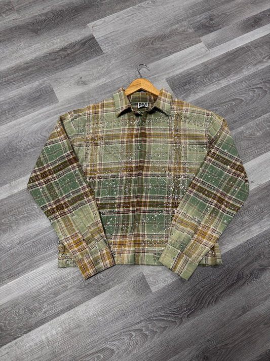 Valley Mystikal Rhinestone Flannel