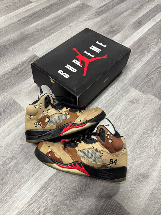 Jordan 5 Supreme Desert Camo / Preowned