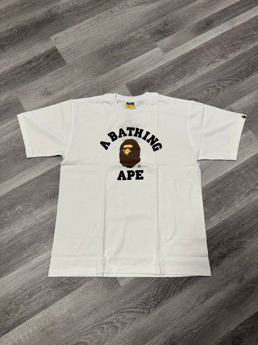 Bape College OG Tee (White)