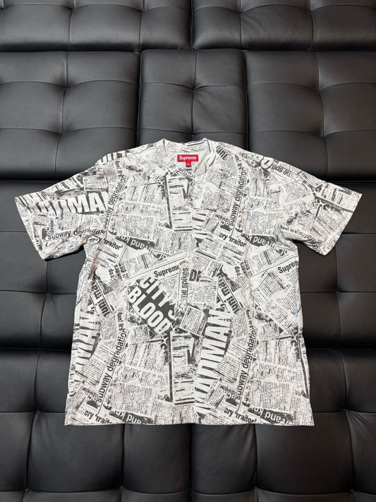 Supreme Newspaper Tee