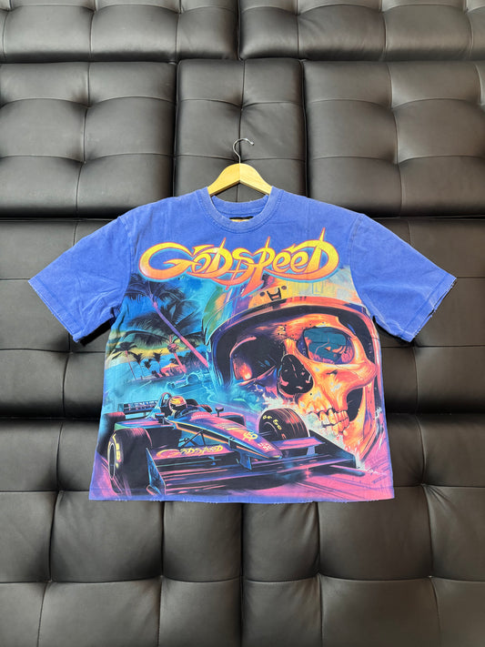 Godspeed Formula 1 Dreams Tee (Royal Blue)