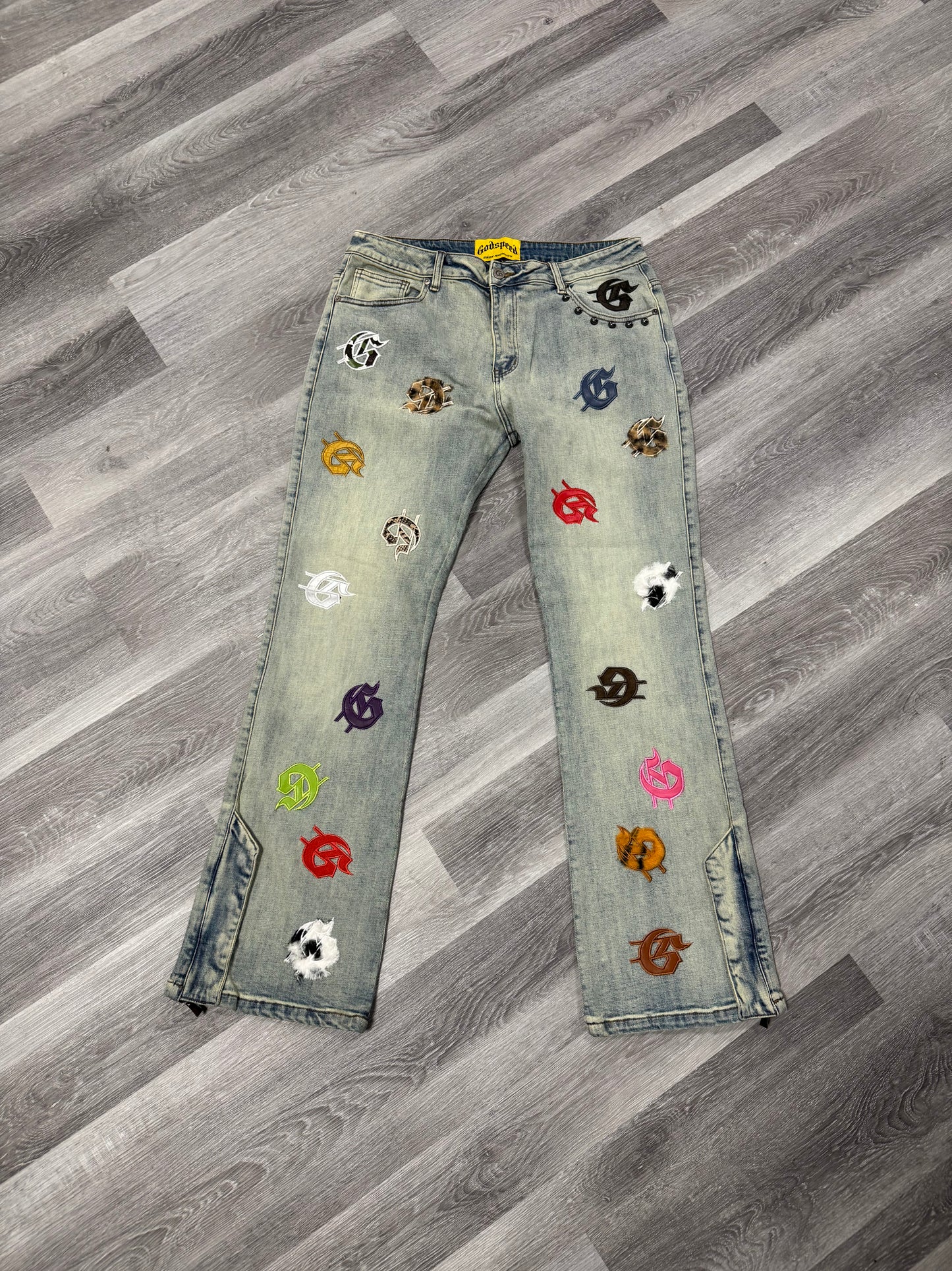 Godspeed Infinity Denim Multi Color Patch