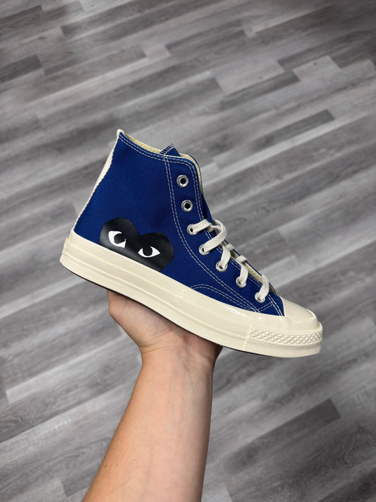 Converse Chuck Taylor High Comme des Garcons (Blue) / Brand New