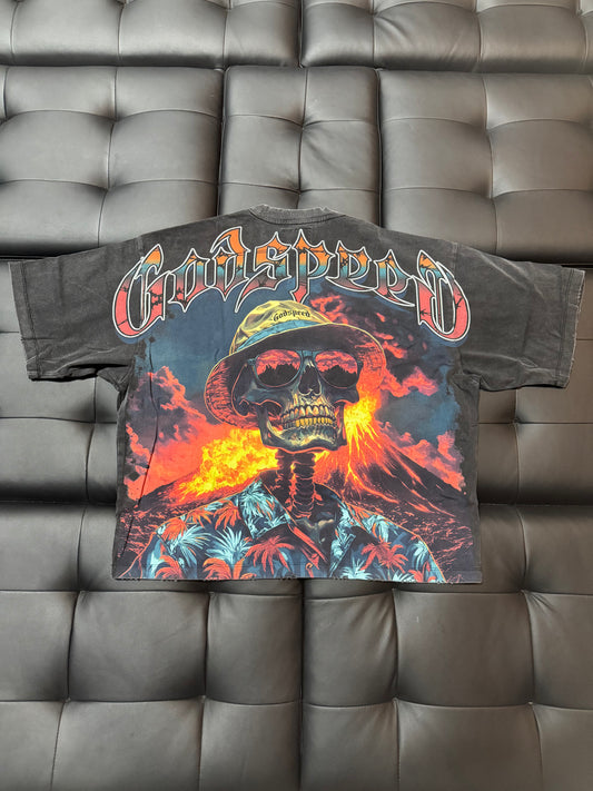 Godspeed Natural Disaster Tee (Black Wash)