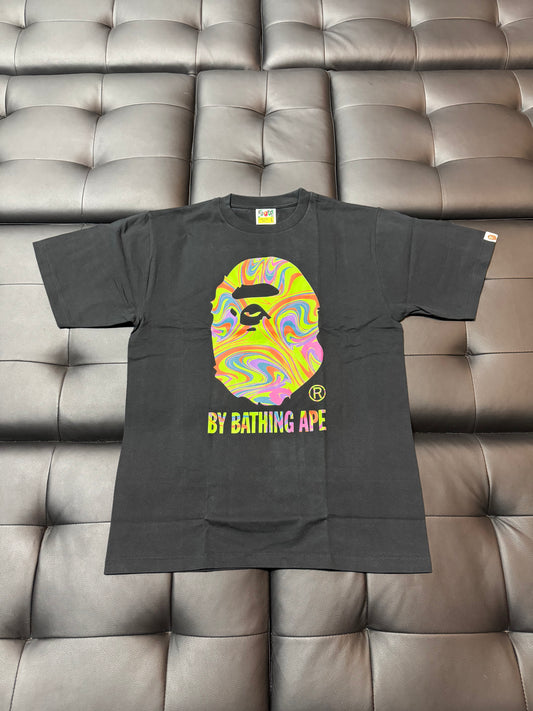 Bape Marbling by Bathing Ape Tee (Black)